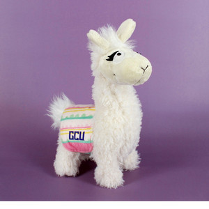 Mascot Factory Cream GCU Tina Llama Plush