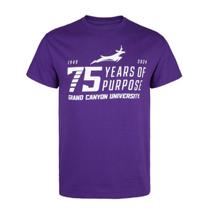MV Sport Purple 75th Anniversary Tee