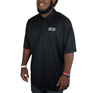Antigua Big & Tall Men's Black GCU Polo