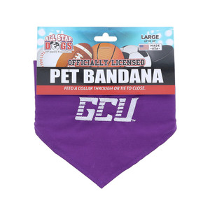 All Star Dogs Purple GCU Pet Bandana