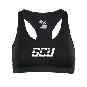 Badger Women's Black GCU Racerback Sports Bra