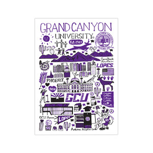Julia Gash Grand Canyon University Lopes Multi-Logo Sticker