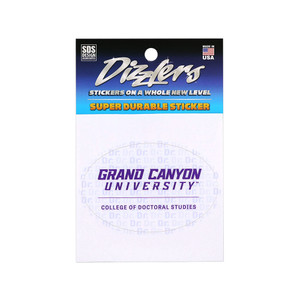 Dizzlers Grand Canyon University College of Doctoral Studies Sticker