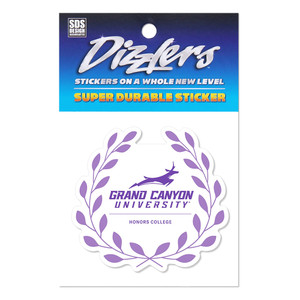 Dizzlers Grand Canyon University Honors College Laurels Sticker