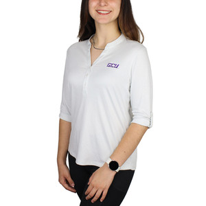 Vansport Women's Gray GCU 3/4 Sleeve Top