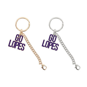Emerson Street Purple Go Lopes Keychain