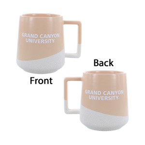 17 oz Oatmeal Grand Canyon University Textured Bottom Mug
