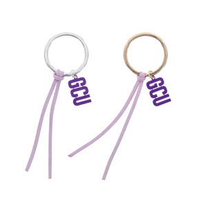 Emerson Street Purple GCU Suede Keychain