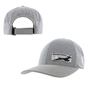 Branded Bills Heathered Gray Grand Canyon University Running Lope Desert Velcro Strapback Hat Branded Bills Heathered Gray Grand Canyon University Running Lope Desert Velcro Strapback Hat