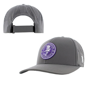 Branded Bills Gray Circle GCU Patch Velcro Strapback Hat Branded Bills Gray Circle GCU Patch Velcro Strapback Hat