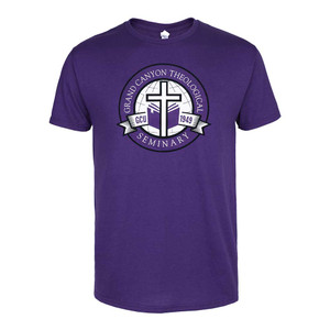 Jerzees Purple Grand Canyon Theological Seminary Tee
