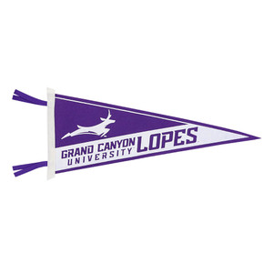 10" x 23" Purple Grand Canyon University Lopes Pennant