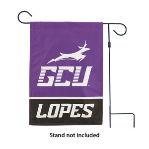 13" x 18" Purple Running Lope GCU Lopes Garden Flag