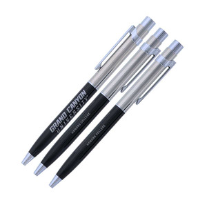 Black and Silver Grand Canyon University Honors College Pens - 3 Pack