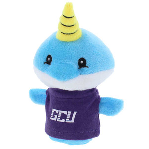 Blue GCU Mini Narwhal Plush