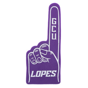 Purple GCU Lopes Foam Finger