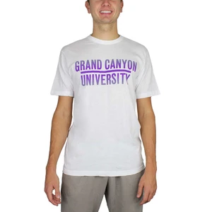 Camp David Men's White Grand Canyon University Tee