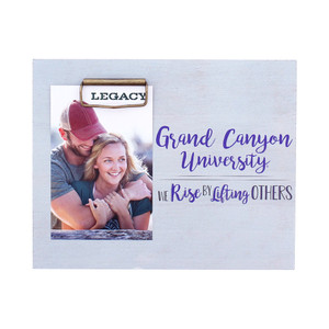 Legacy White Grand Canyon University We Rise By Lifting Others Frame