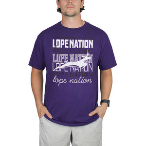 Champion Men's Purple GCU Lope Nation Running Lope Tee