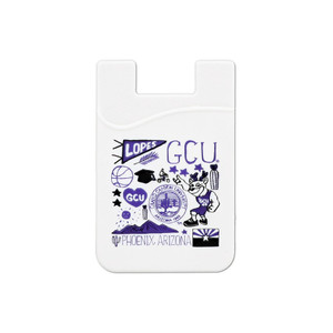 Julia Gash GCU Multi-Logo Cellphone Card Holder