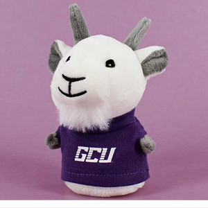 White GCU Mini Goat Plush