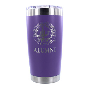 20 oz Purple GCU Seal Alumni Tumbler