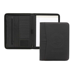 Grand Canyon University Seal Alumni Black Zippered Padfolio Grand Canyon University Seal Alumni Black Zippered Padfolio