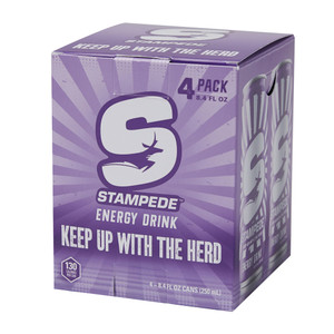 Stampede Energy Drink - 4 Pack