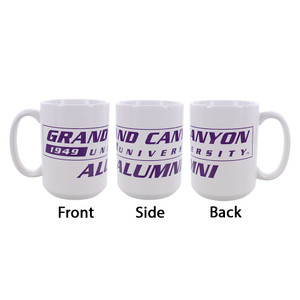 15 oz White Grand Canyon University Alumni 1949 Mug