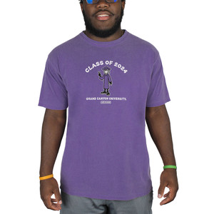 Blue 84 Men's Purple Class of 2024 Grand Canyon University Life Is Good Tee