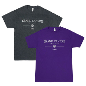 Jerzees Grand Canyon University Seal Dad Tee