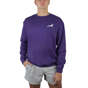 Champion Men's Purple Running Lope Crew