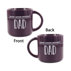 14 oz Purple Grand Canyon University Dad Mug