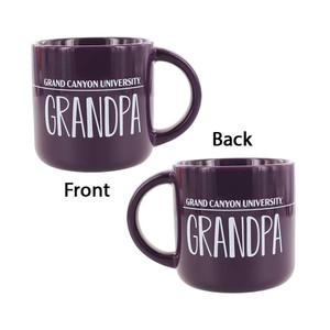14 oz Purple Grand Canyon University Grandpa Mug