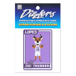 Lavender GCU Lopes Thunder Rectangle Sticker