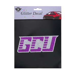 GCU Rhinestone Glitter Decal