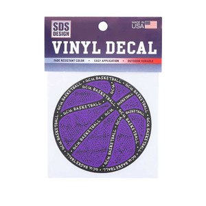 Purple GCU Basketball Decal