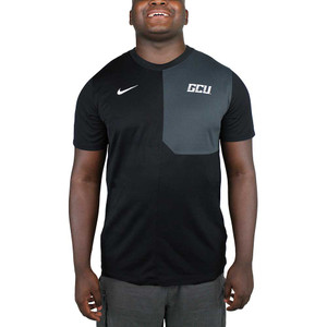 Nike Men's Black and Gray GCU Tee