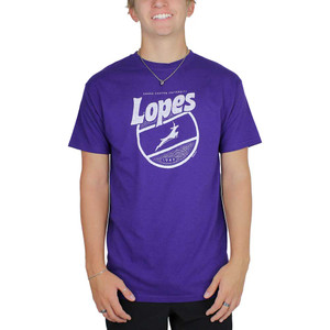 The Duck Company Men's Purple Grand Canyon University Lopes Strikethrough Tee