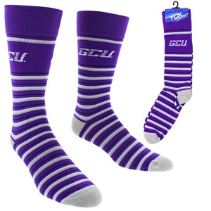 TCK Purple Striped GCU Socks