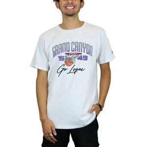 League Men's Heathered Gray Grand Canyon 1949 Basketball Hoop Tee