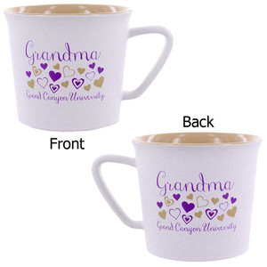 11 oz White Grand Canyon University Grandma Hearts Mug