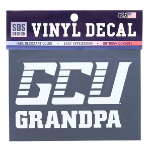 White GCU Grandpa Decal