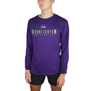 CI Sport Men's Purple Grand Canyon University Established 1949 Long Sleeve Tee