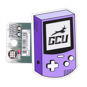 Purple GCU Gameboy Sticker