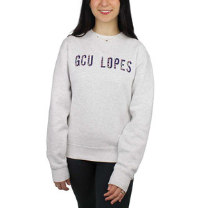 Gear for Sports Women's Gray GCU Lopes Floral Crew
