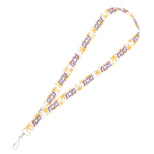 White and Yellow GCU Sun Lanyard