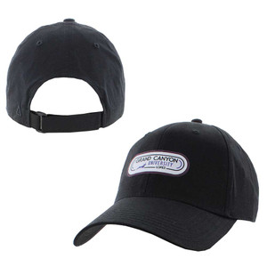 Ahead Black Grand Canyon University Lopes Strapback Hat
