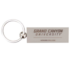 Silver Honors College Keychain