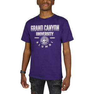Champion Men's Purple Grand Canyon University Seal Alumni Tee